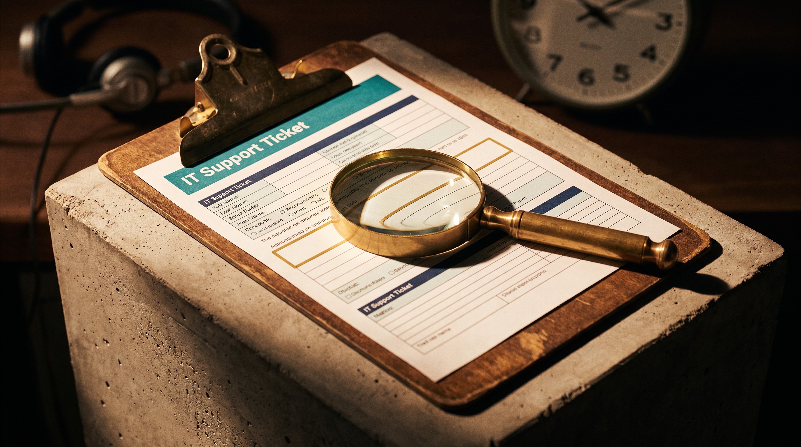 The Triage Field Nobody Fills In (And Why It Costs You Hours)