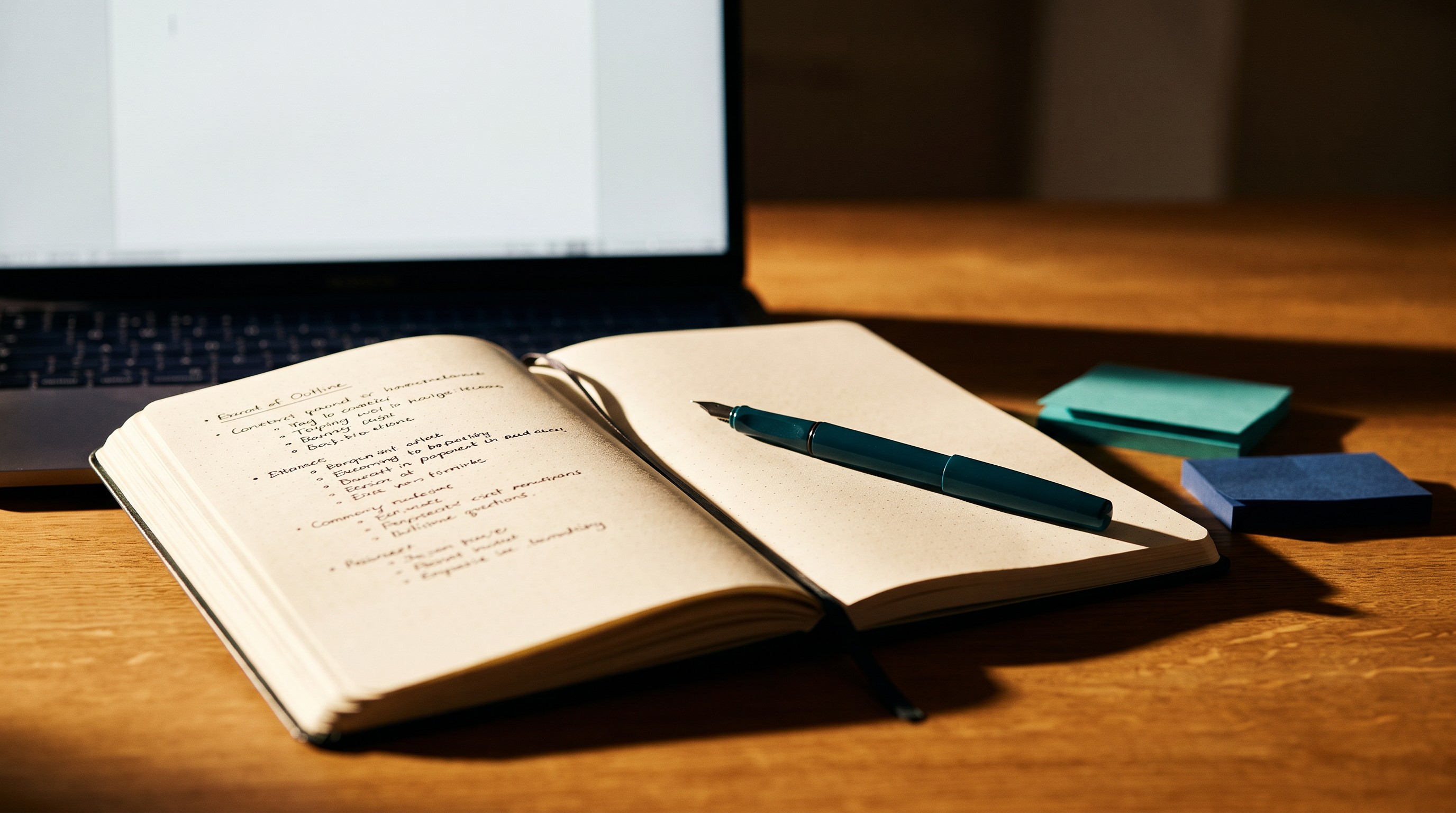 How to Write a Blog Post With AI: Outline First